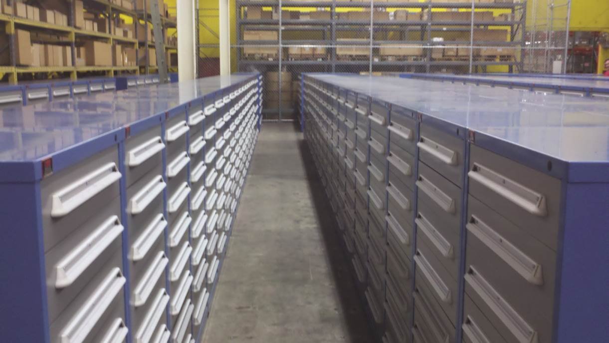 Drawer Cabinets Installed