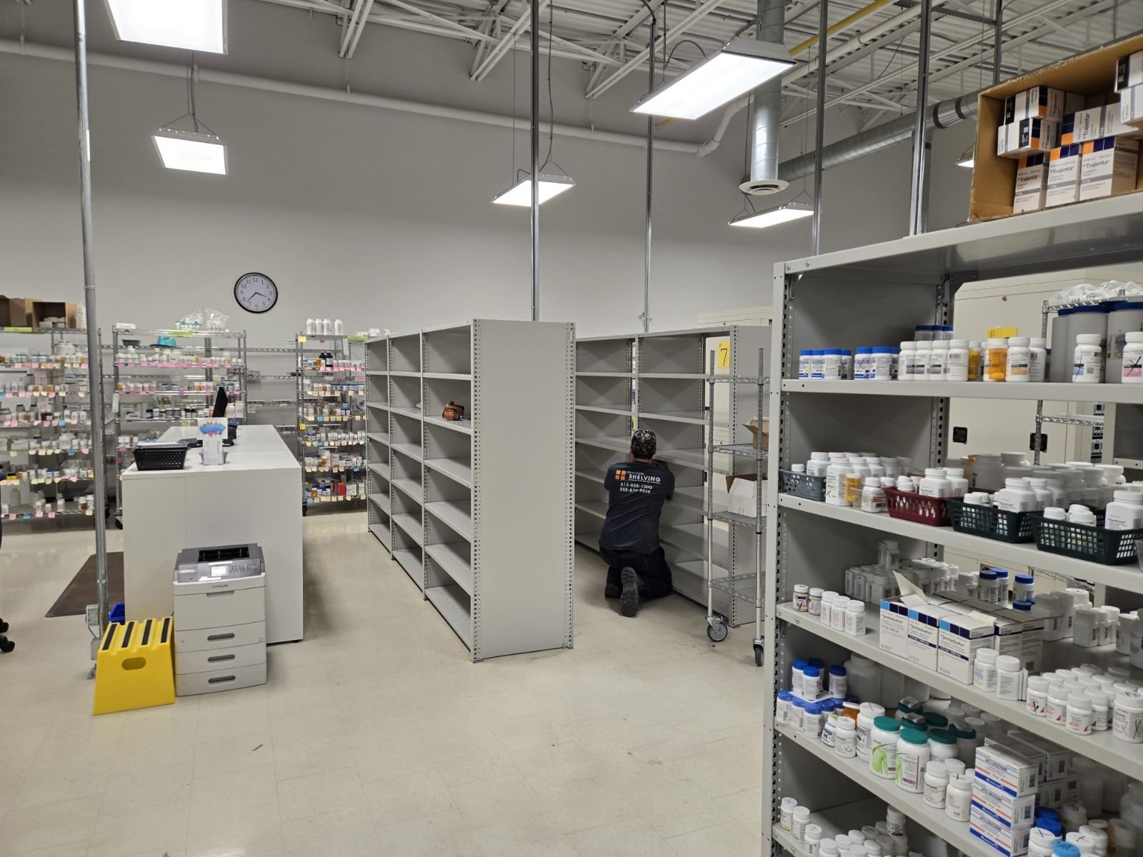 Spider Shelving System