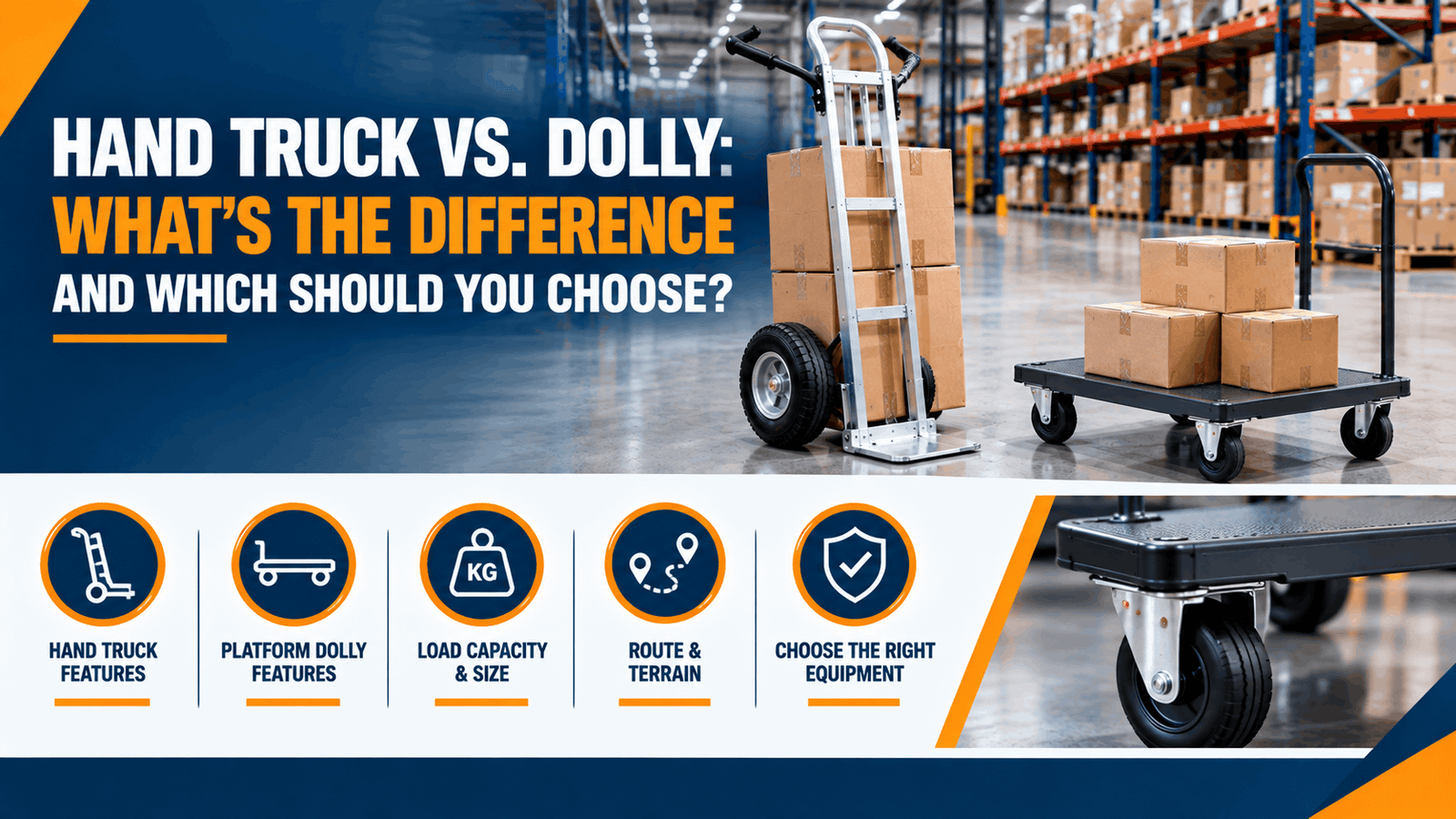 Hand Truck vs. Dolly
